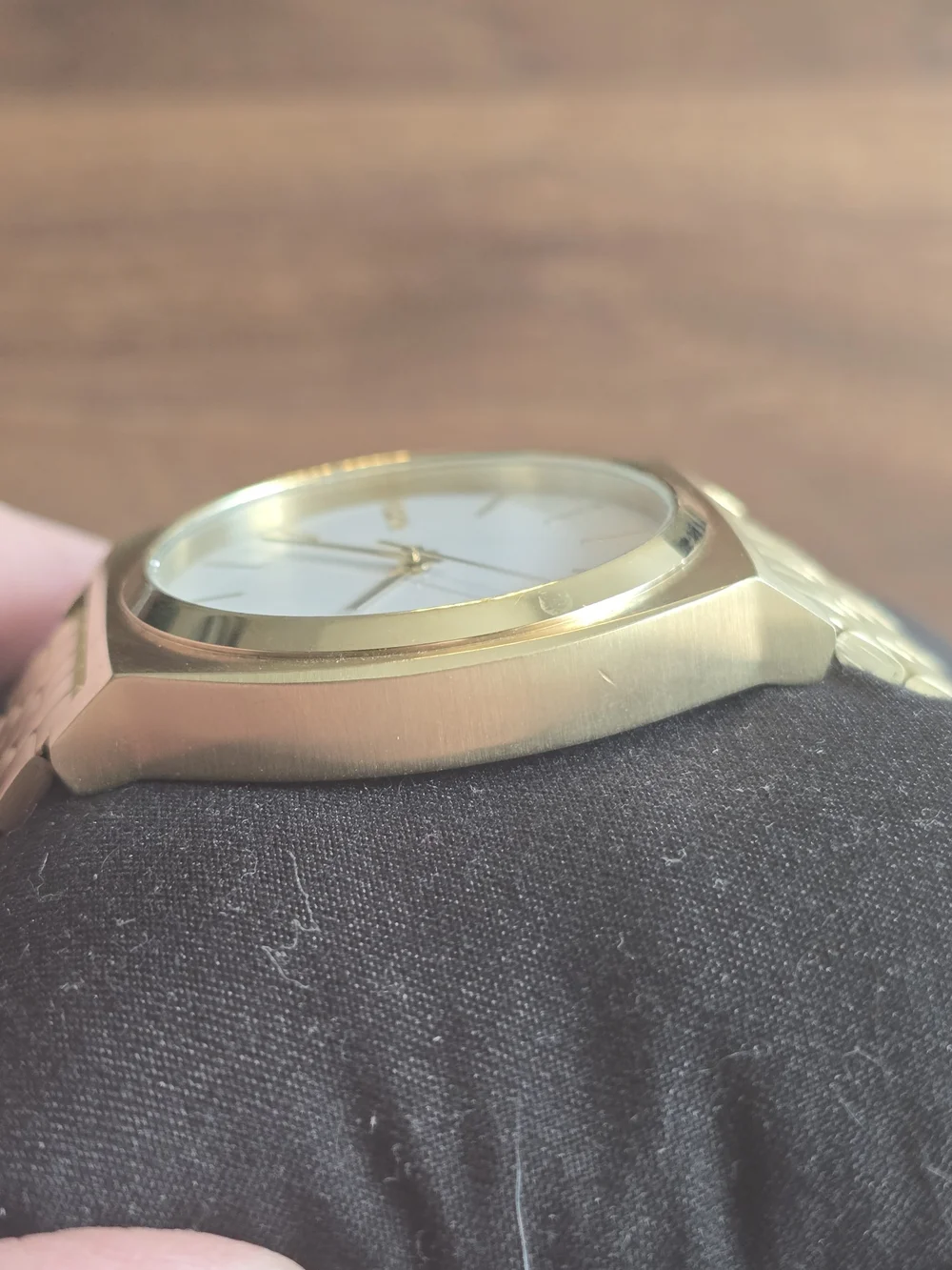 Nixon Men's Gold Stainless Steel Watch